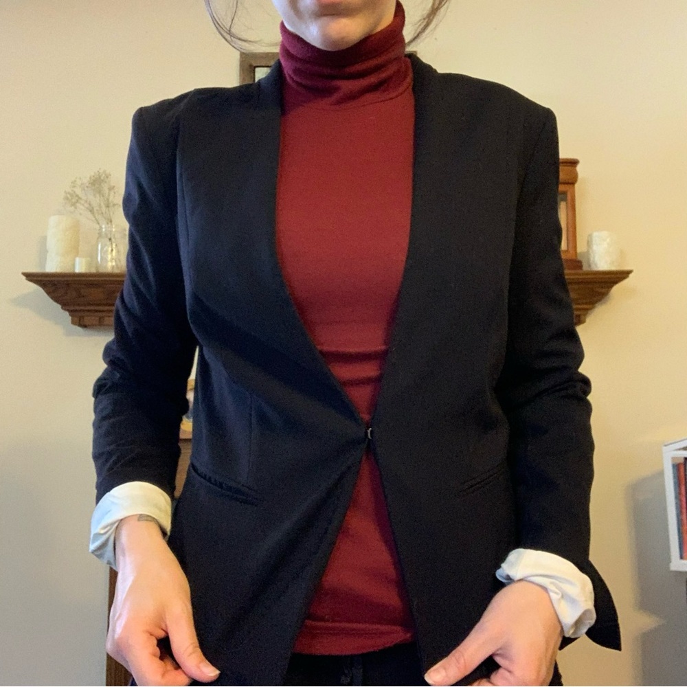 H&M black blazer